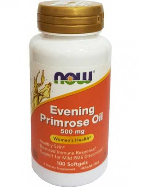 EVENING PRIMROSE OIL 500 mg - WOMEN'S HEALTH - NOW® FOODS