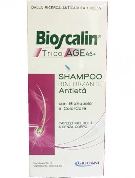 Bioscalin – TricoAGE 45+ Shampo forcuese anti-aging