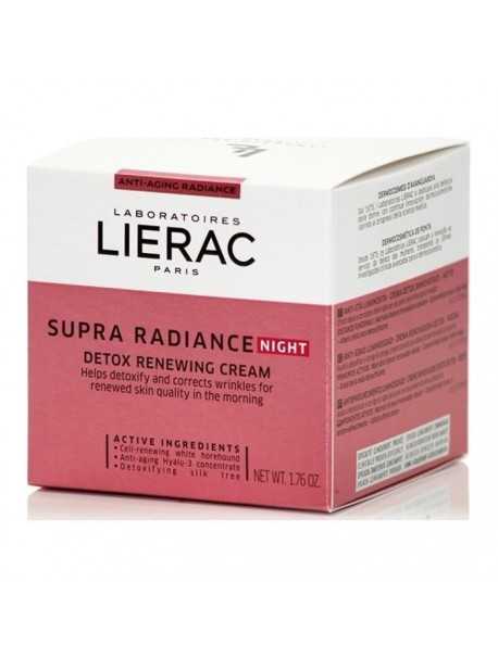 Lierac Supra Radiance Night Detox Renewing-Krem nate detoksifikues 50ml
