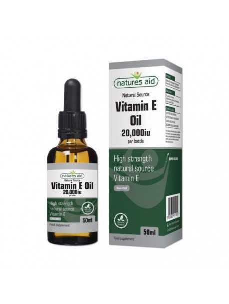 Natures Aid – Vitamin E (Natural) oil 20,000IU