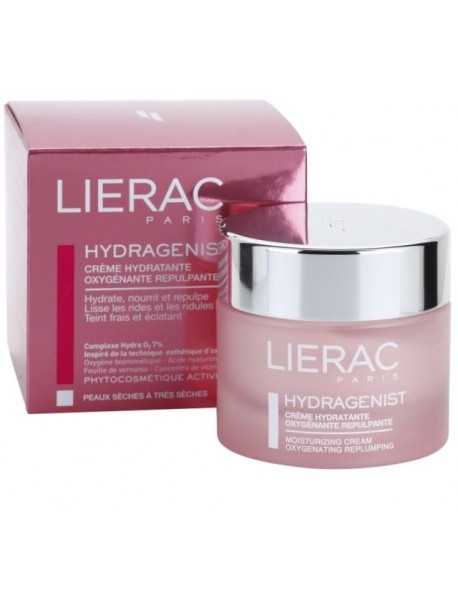 Lierac Hydragenist Moisturizing Cream Oxygenating Replumping-Krem hidratues për lëkurë shumë të thatë
