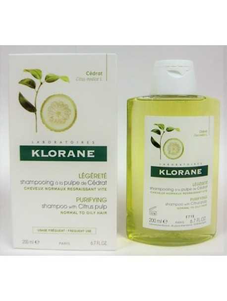 Klorane Shampooing Cedrat (Limon)-Shampo për larje të përditshme