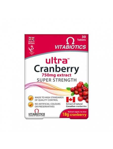 Vitabiotics – Ultra Cranberry 750MG