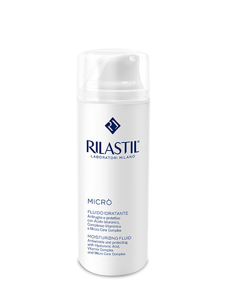 Rilastil Micro Moisturizing Fluid-Emulsion antirrudhë për lëkurë normale në mikse