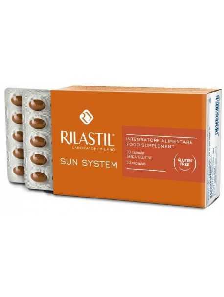 Rilastil Sun System Food Supplement-Suplement ushqyes për gjatë ose pas ekspozimit në diell
