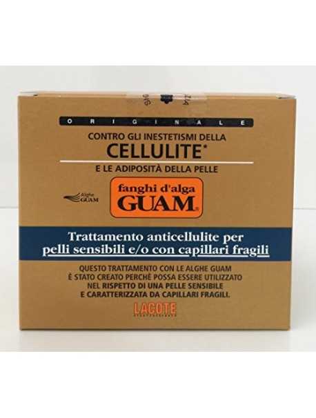 Guam Fanghi Pelli Sensibili e/o Capillari Fragili-Baltë anti-celulit për lëkurë të ndjeshme me kapilarë të dobët