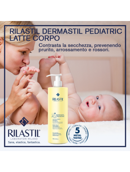 Rilastil Dermastil Pediatric Body Milk-Qumësht ushqyes trupi për bebe & fëmijë
